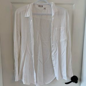 Aritzia Sunday Best Long Sleeve Button Down